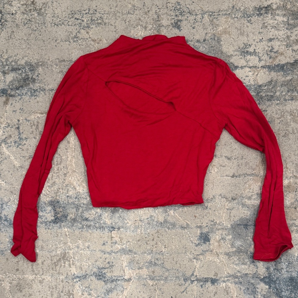 Red Crop Top